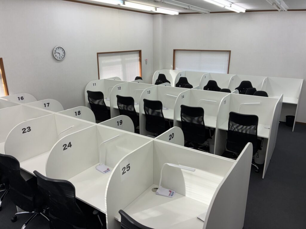 山口市にある自習室（勉強できる場所）の画像